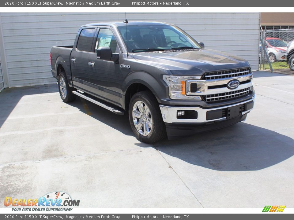 2020 Ford F150 XLT SuperCrew Magnetic / Medium Earth Gray Photo #2