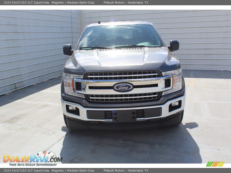 2020 Ford F150 XLT SuperCrew Magnetic / Medium Earth Gray Photo #3