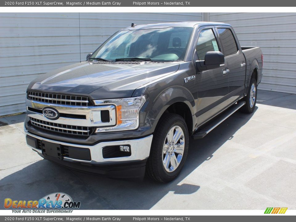 2020 Ford F150 XLT SuperCrew Magnetic / Medium Earth Gray Photo #4