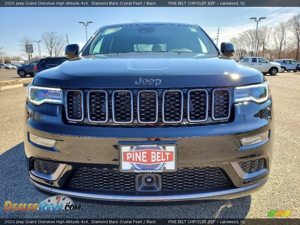2020 Jeep Grand Cherokee High Altitude 4x4 Diamond Black Crystal Pearl / Black Photo #3