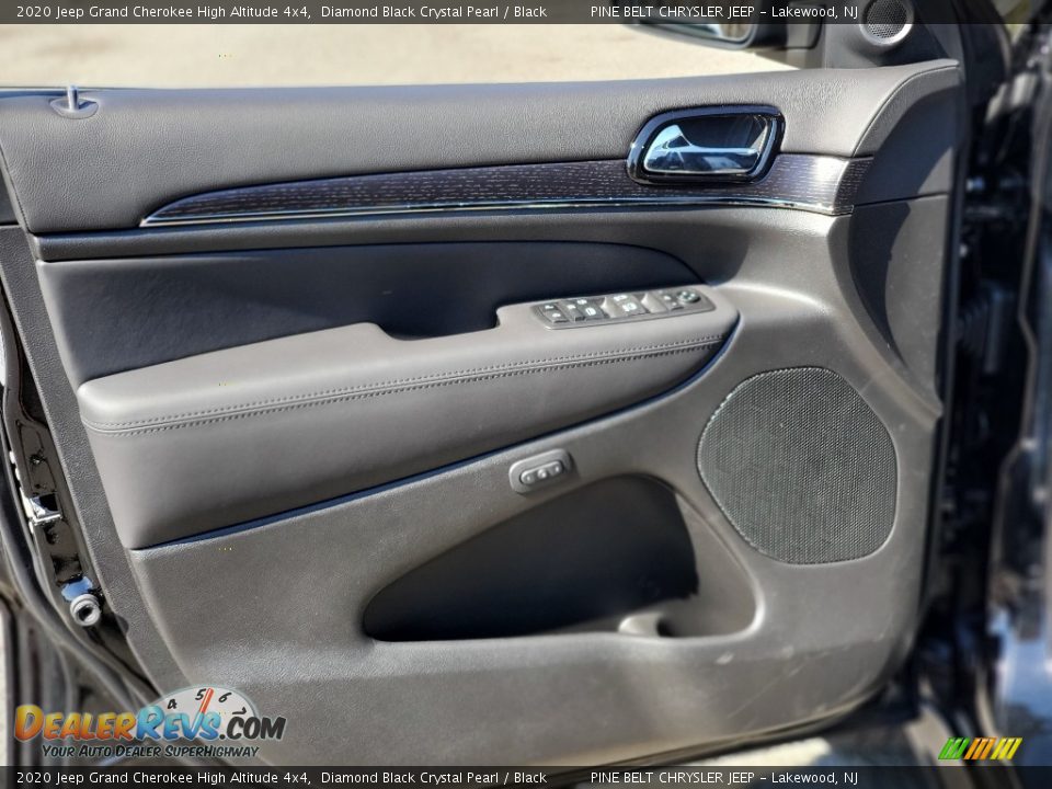 2020 Jeep Grand Cherokee High Altitude 4x4 Diamond Black Crystal Pearl / Black Photo #11