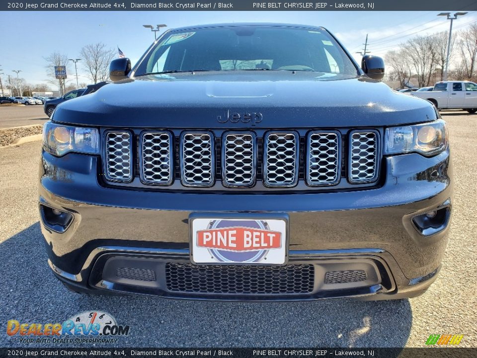 2020 Jeep Grand Cherokee Altitude 4x4 Diamond Black Crystal Pearl / Black Photo #3