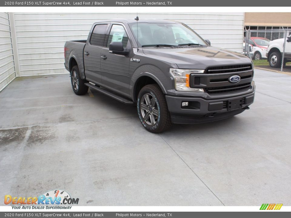 2020 Ford F150 XLT SuperCrew 4x4 Lead Foot / Black Photo #2