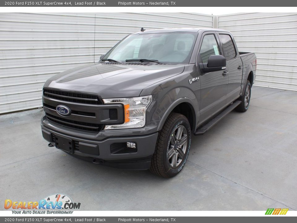 2020 Ford F150 XLT SuperCrew 4x4 Lead Foot / Black Photo #4