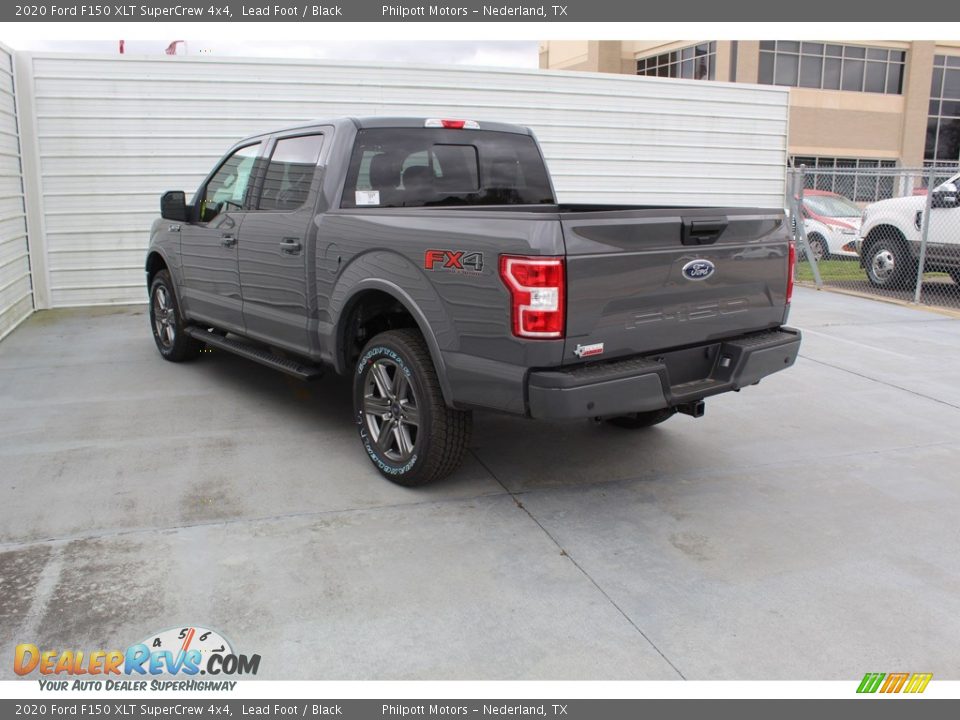 2020 Ford F150 XLT SuperCrew 4x4 Lead Foot / Black Photo #6