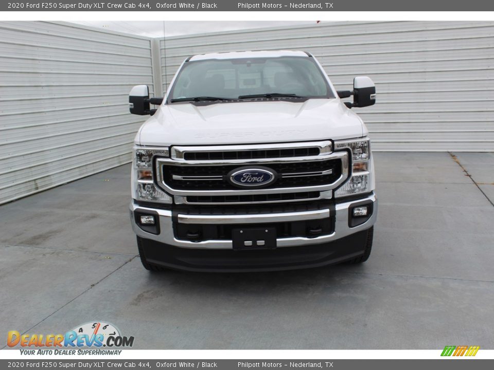 2020 Ford F250 Super Duty XLT Crew Cab 4x4 Oxford White / Black Photo #3