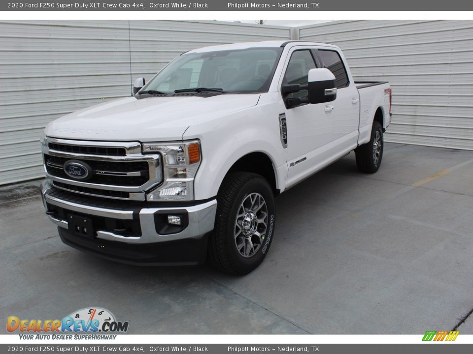 2020 Ford F250 Super Duty XLT Crew Cab 4x4 Oxford White / Black Photo #4