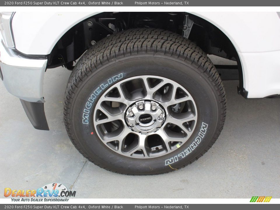 2020 Ford F250 Super Duty XLT Crew Cab 4x4 Oxford White / Black Photo #5