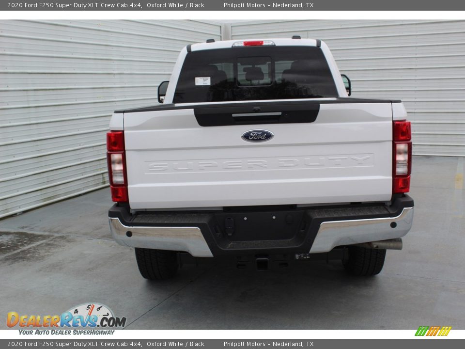 2020 Ford F250 Super Duty XLT Crew Cab 4x4 Oxford White / Black Photo #7