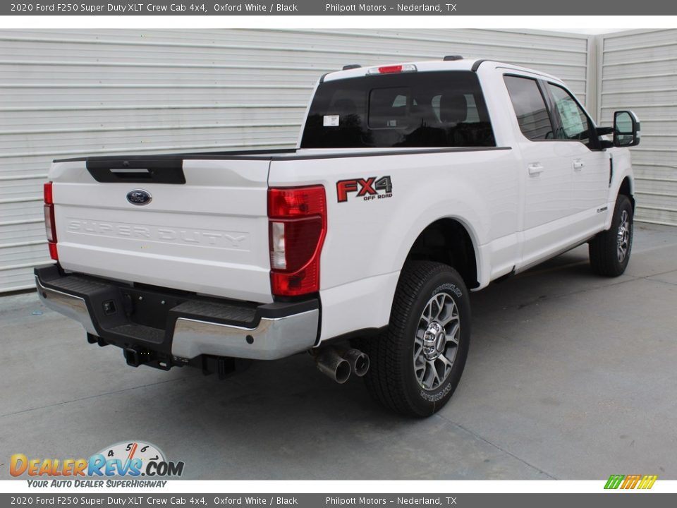 2020 Ford F250 Super Duty XLT Crew Cab 4x4 Oxford White / Black Photo #8