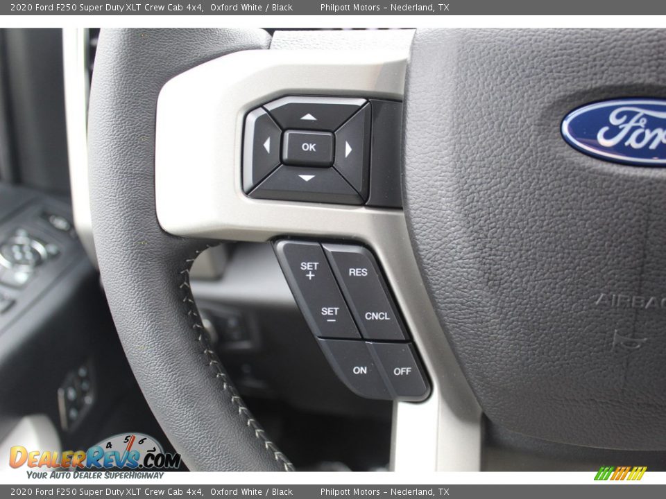 2020 Ford F250 Super Duty XLT Crew Cab 4x4 Oxford White / Black Photo #11