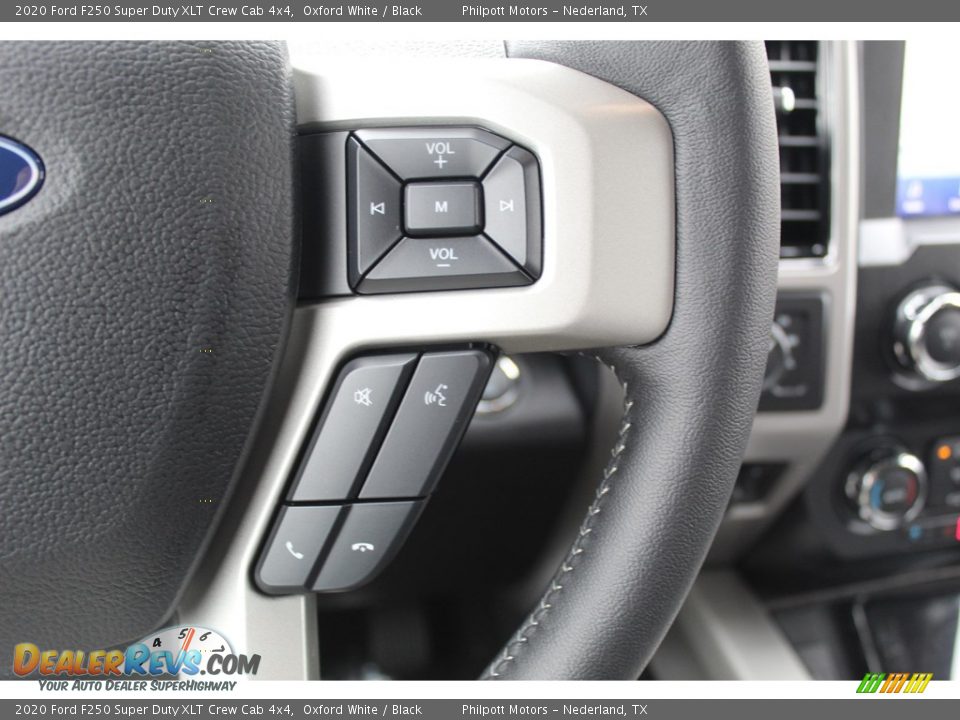 2020 Ford F250 Super Duty XLT Crew Cab 4x4 Oxford White / Black Photo #12