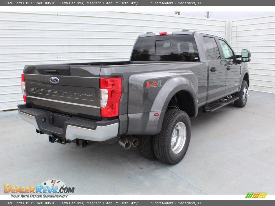 2020 Ford F350 Super Duty XLT Crew Cab 4x4 Magnetic / Medium Earth Gray Photo #8