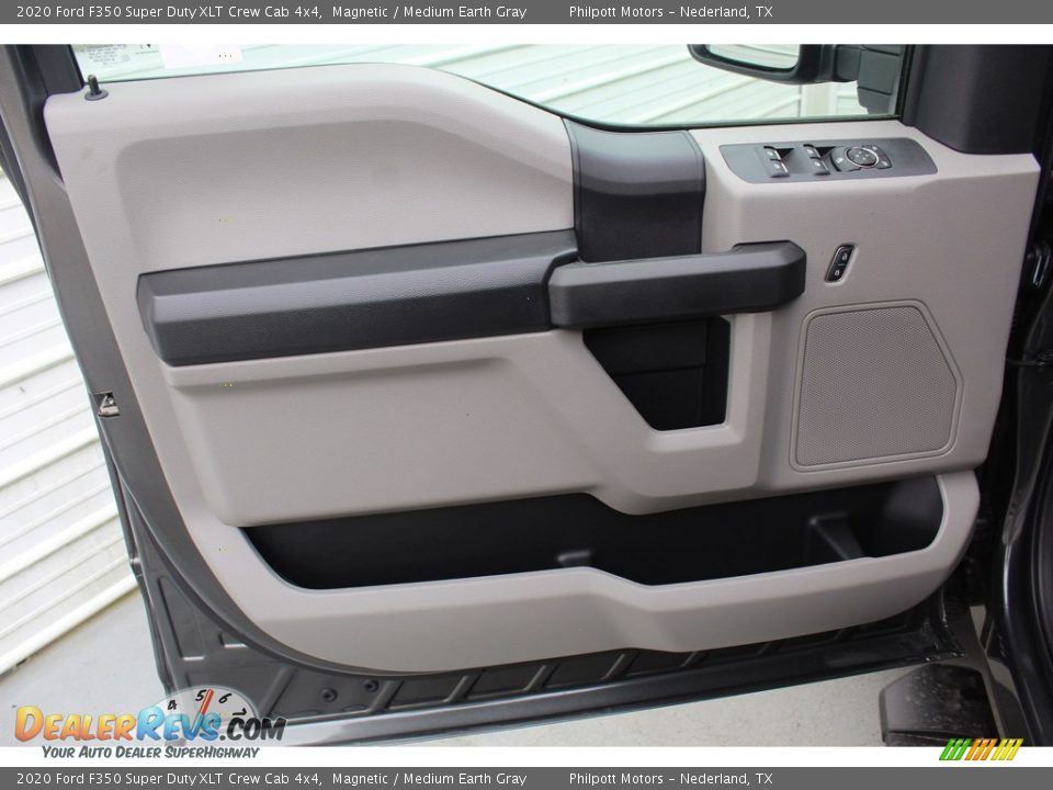 2020 Ford F350 Super Duty XLT Crew Cab 4x4 Magnetic / Medium Earth Gray Photo #9