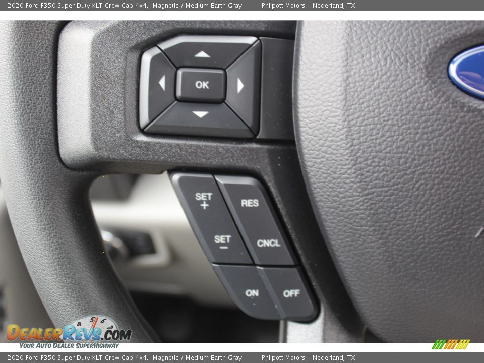 2020 Ford F350 Super Duty XLT Crew Cab 4x4 Magnetic / Medium Earth Gray Photo #11