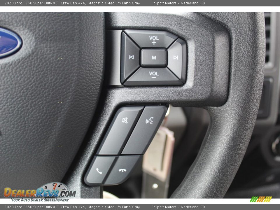 2020 Ford F350 Super Duty XLT Crew Cab 4x4 Magnetic / Medium Earth Gray Photo #12