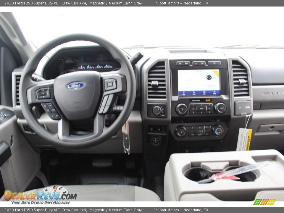 2020 Ford F350 Super Duty XLT Crew Cab 4x4 Magnetic / Medium Earth Gray Photo #20