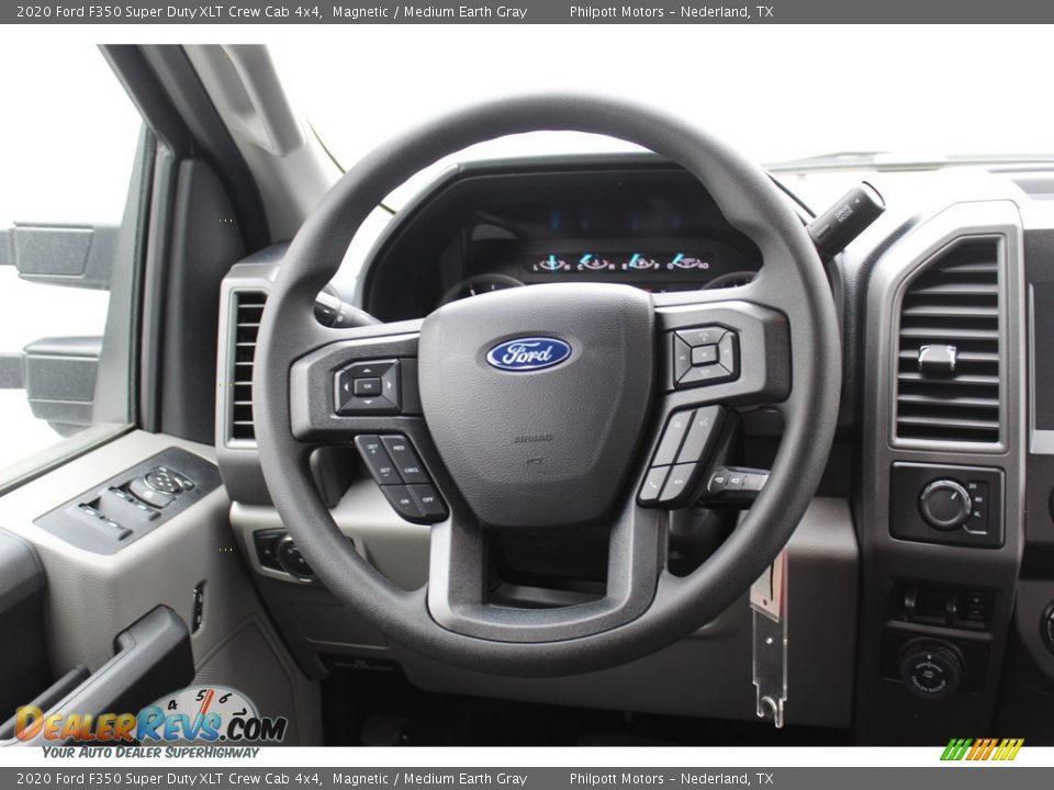 2020 Ford F350 Super Duty XLT Crew Cab 4x4 Magnetic / Medium Earth Gray Photo #21