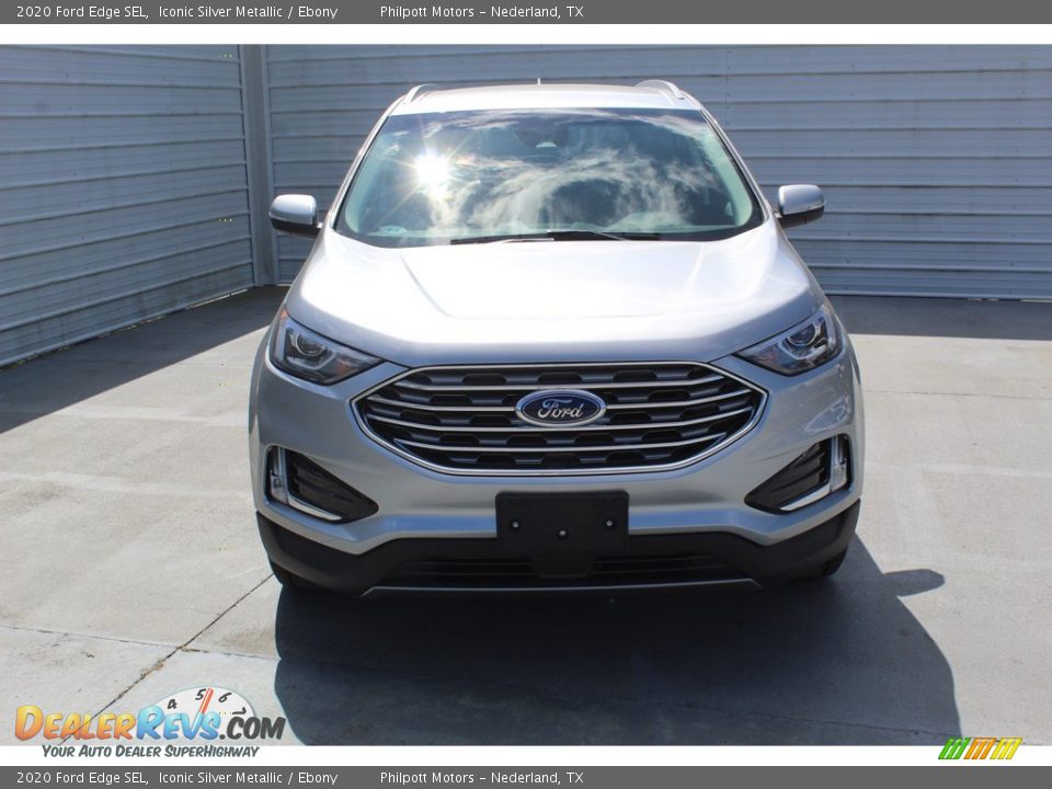 2020 Ford Edge SEL Iconic Silver Metallic / Ebony Photo #3