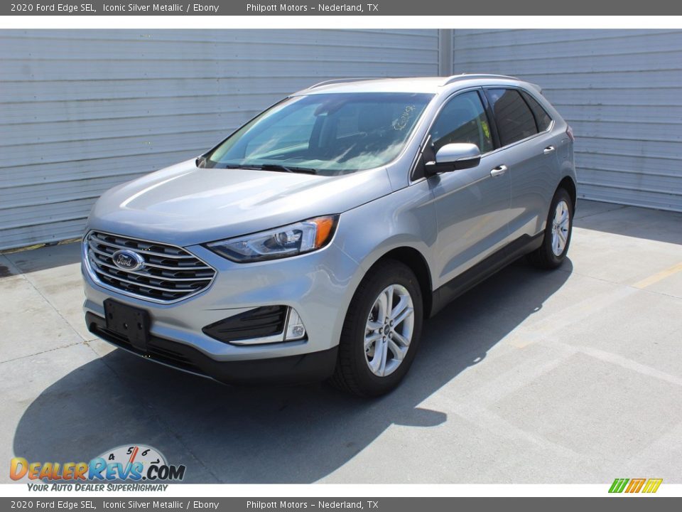2020 Ford Edge SEL Iconic Silver Metallic / Ebony Photo #4