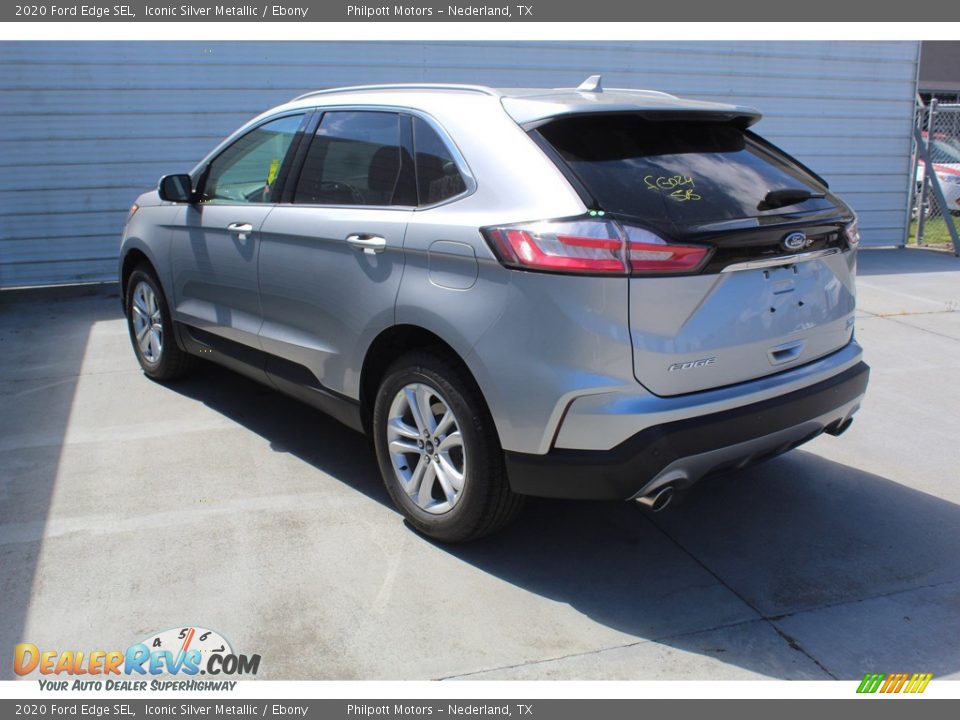 2020 Ford Edge SEL Iconic Silver Metallic / Ebony Photo #6