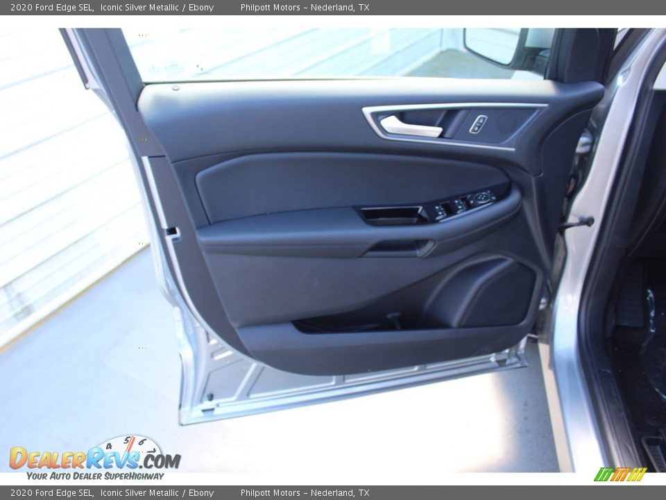 2020 Ford Edge SEL Iconic Silver Metallic / Ebony Photo #9