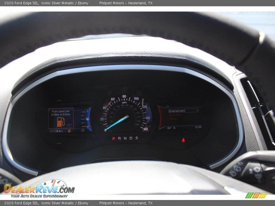 2020 Ford Edge SEL Iconic Silver Metallic / Ebony Photo #13