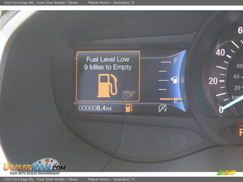 2020 Ford Edge SEL Iconic Silver Metallic / Ebony Photo #14