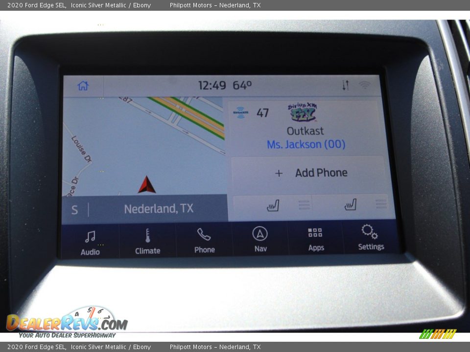 2020 Ford Edge SEL Iconic Silver Metallic / Ebony Photo #15