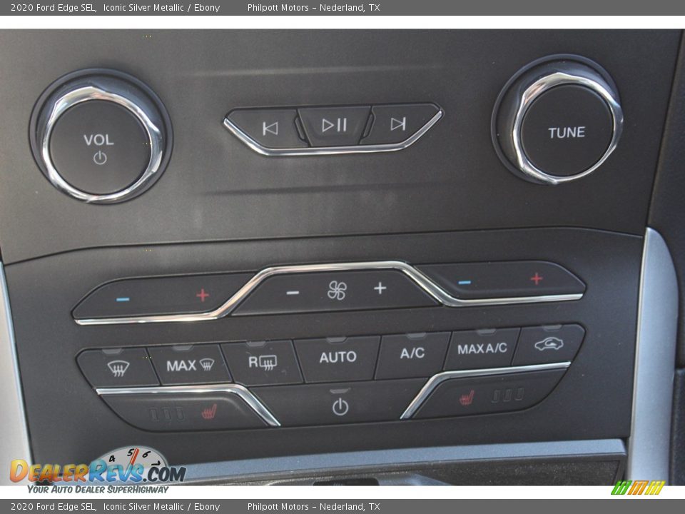 2020 Ford Edge SEL Iconic Silver Metallic / Ebony Photo #16