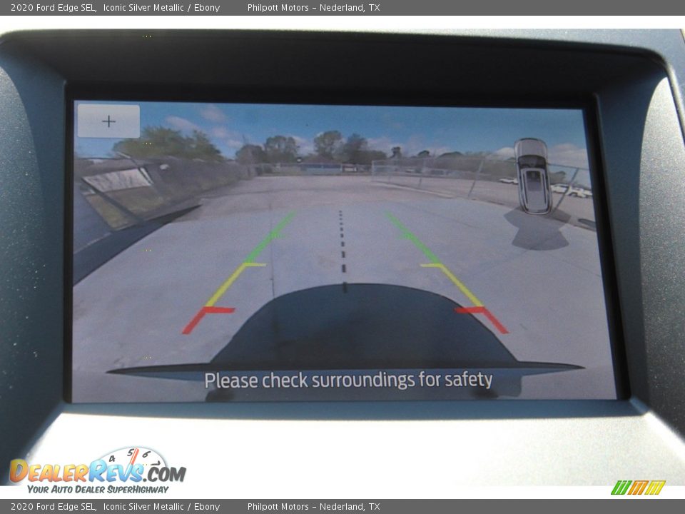 2020 Ford Edge SEL Iconic Silver Metallic / Ebony Photo #18