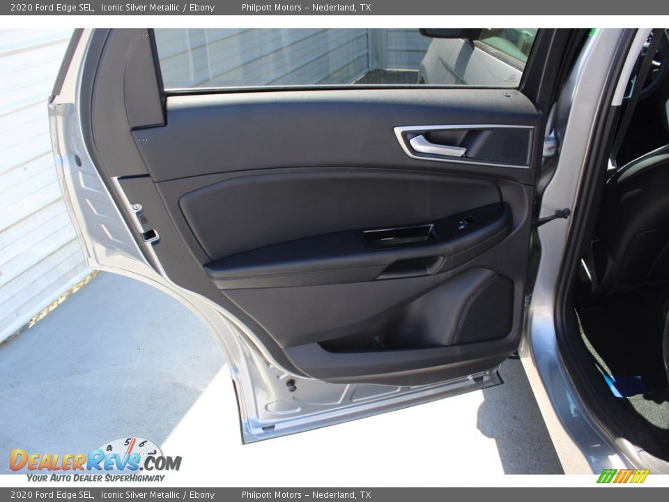 2020 Ford Edge SEL Iconic Silver Metallic / Ebony Photo #19