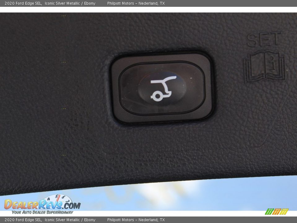 2020 Ford Edge SEL Iconic Silver Metallic / Ebony Photo #24