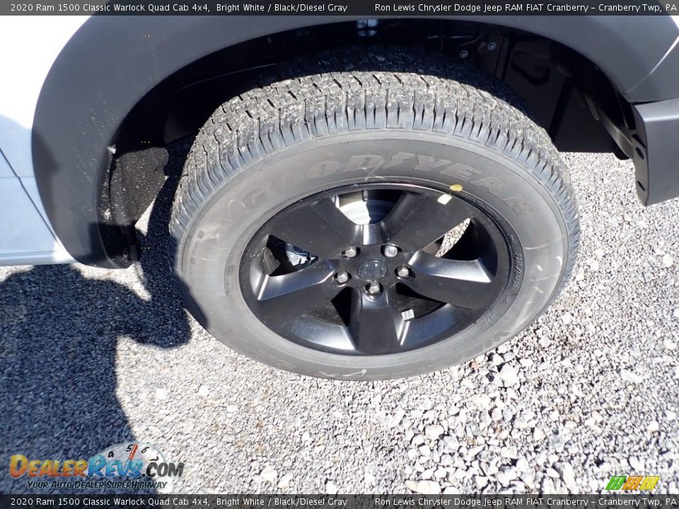 2020 Ram 1500 Classic Warlock Quad Cab 4x4 Bright White / Black/Diesel Gray Photo #9