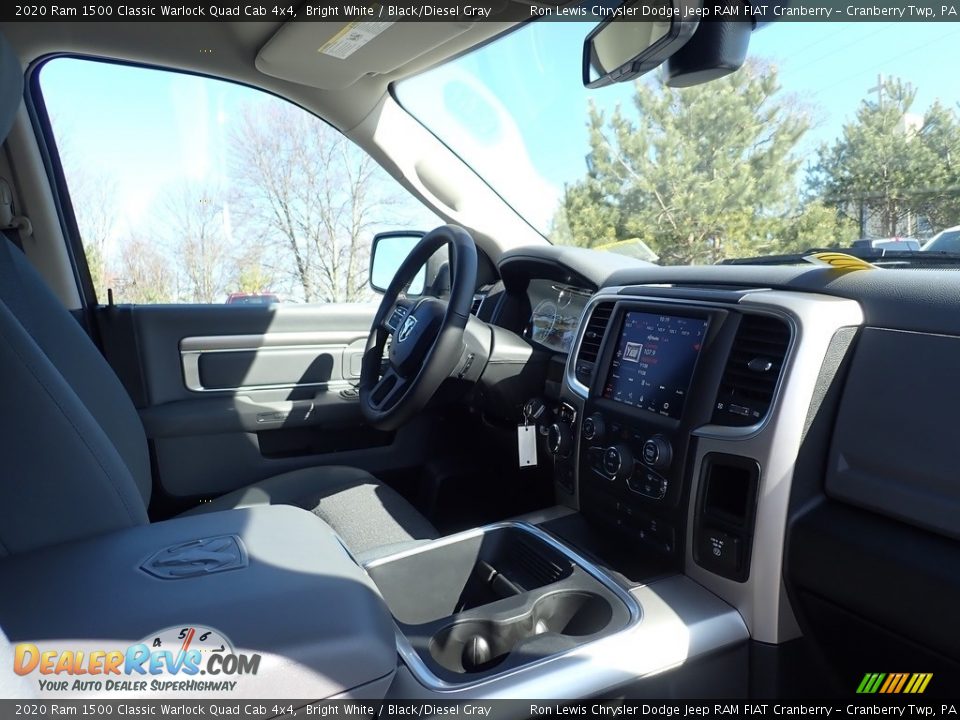 2020 Ram 1500 Classic Warlock Quad Cab 4x4 Bright White / Black/Diesel Gray Photo #11