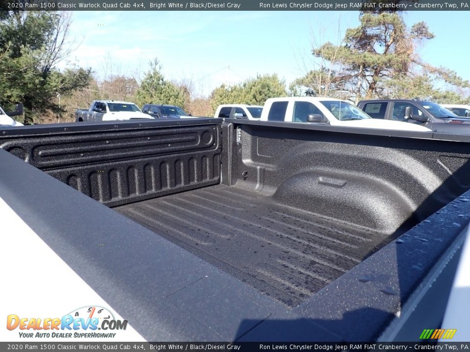 2020 Ram 1500 Classic Warlock Quad Cab 4x4 Bright White / Black/Diesel Gray Photo #13