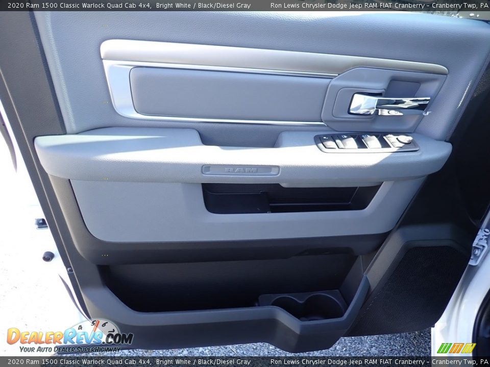 2020 Ram 1500 Classic Warlock Quad Cab 4x4 Bright White / Black/Diesel Gray Photo #15