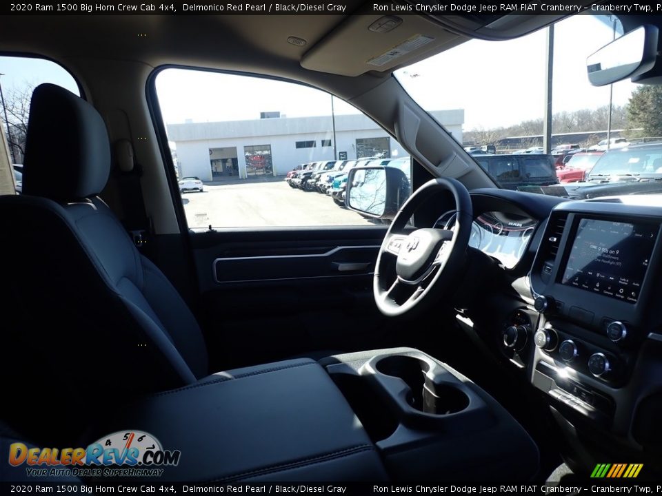2020 Ram 1500 Big Horn Crew Cab 4x4 Delmonico Red Pearl / Black/Diesel Gray Photo #11