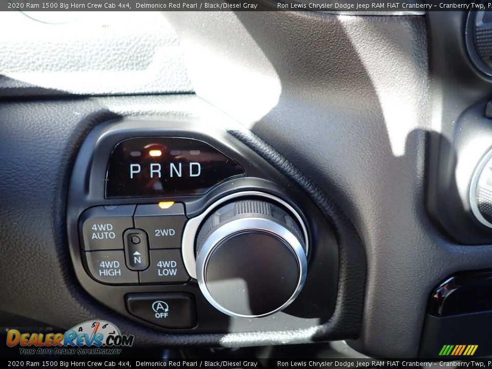 2020 Ram 1500 Big Horn Crew Cab 4x4 Delmonico Red Pearl / Black/Diesel Gray Photo #19