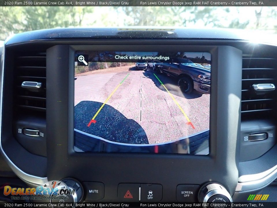 2020 Ram 2500 Laramie Crew Cab 4x4 Bright White / Black/Diesel Gray Photo #15