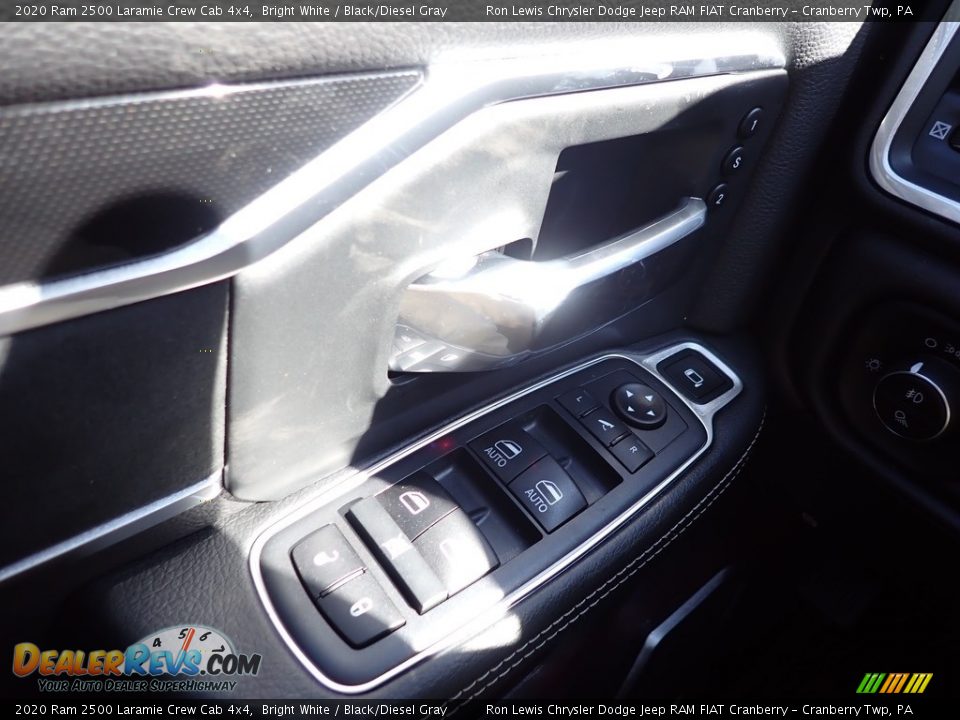 2020 Ram 2500 Laramie Crew Cab 4x4 Bright White / Black/Diesel Gray Photo #20