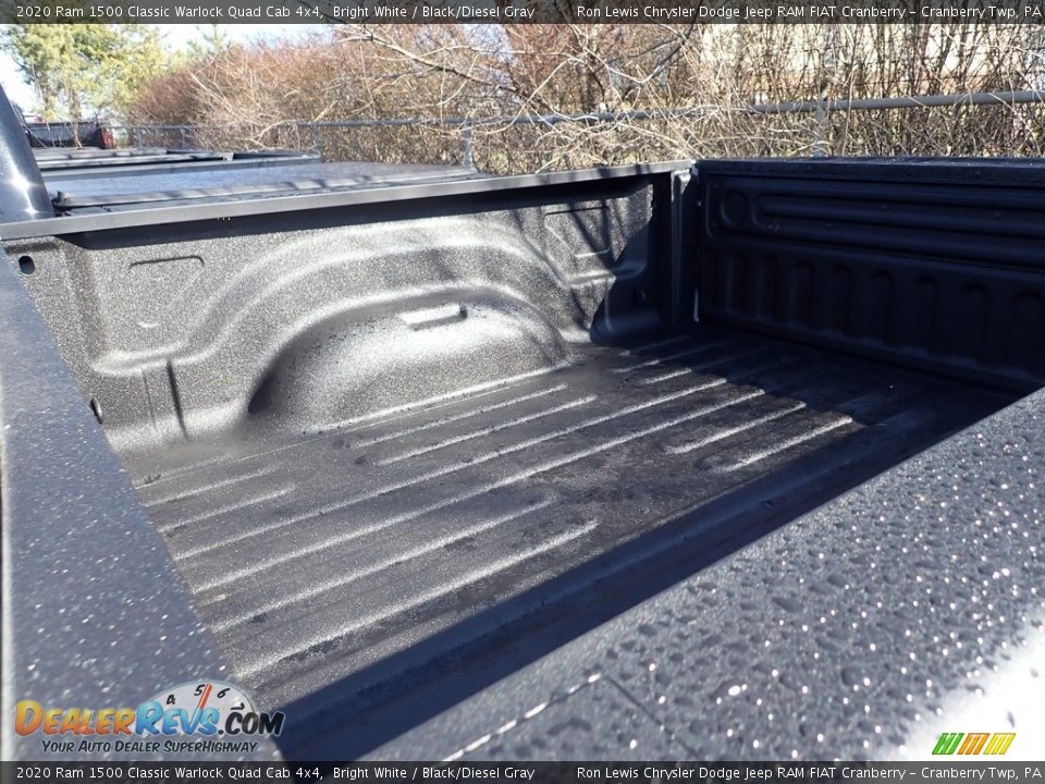 2020 Ram 1500 Classic Warlock Quad Cab 4x4 Bright White / Black/Diesel Gray Photo #4