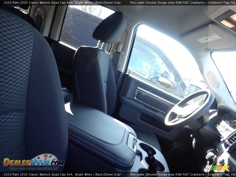 2020 Ram 1500 Classic Warlock Quad Cab 4x4 Bright White / Black/Diesel Gray Photo #8