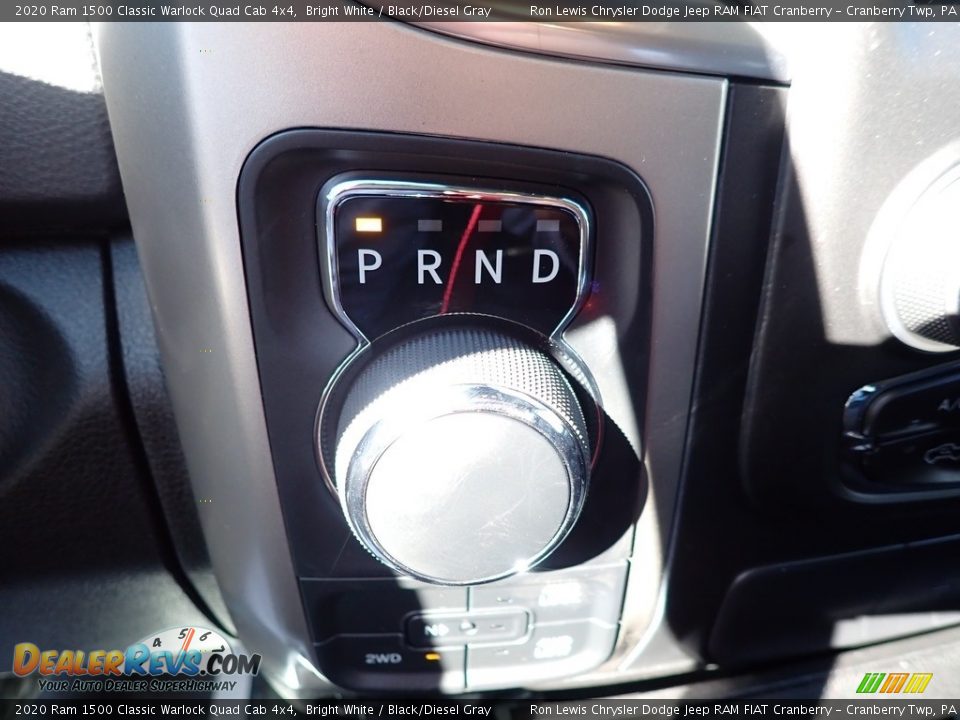 2020 Ram 1500 Classic Warlock Quad Cab 4x4 Bright White / Black/Diesel Gray Photo #17