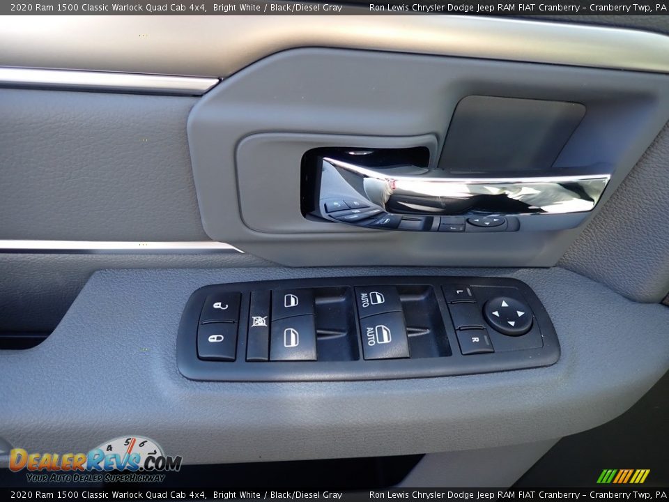 2020 Ram 1500 Classic Warlock Quad Cab 4x4 Bright White / Black/Diesel Gray Photo #18