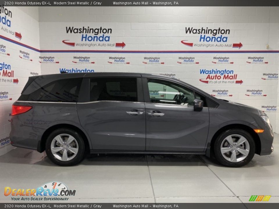 2020 Honda Odyssey EX-L Modern Steel Metallic / Gray Photo #1