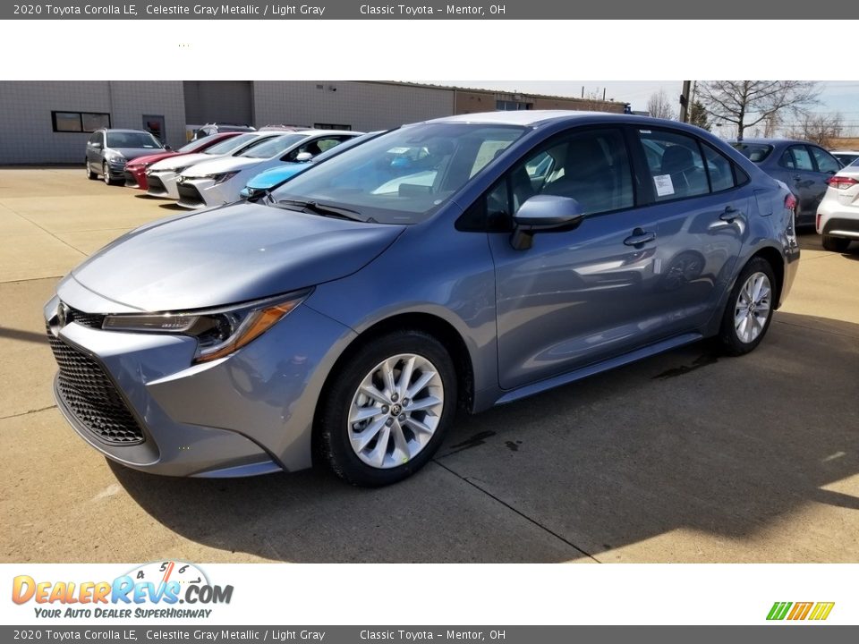2020 Toyota Corolla LE Celestite Gray Metallic / Light Gray Photo #1