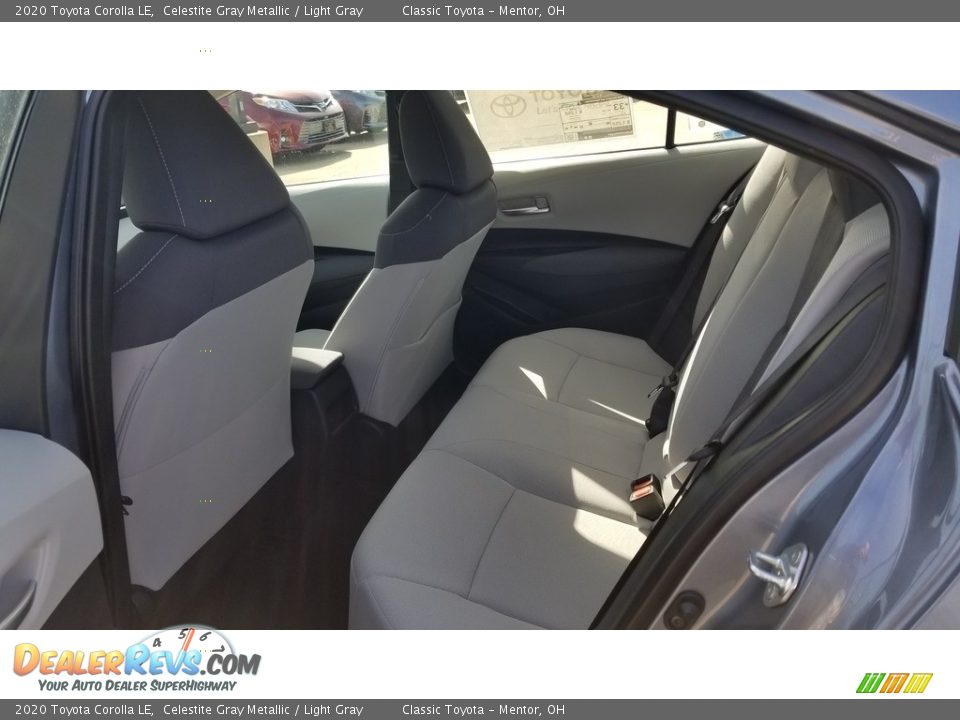 2020 Toyota Corolla LE Celestite Gray Metallic / Light Gray Photo #3