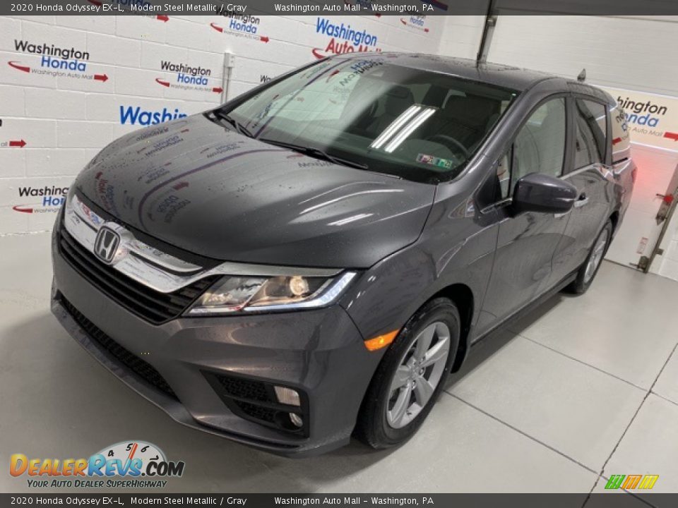 2020 Honda Odyssey EX-L Modern Steel Metallic / Gray Photo #4