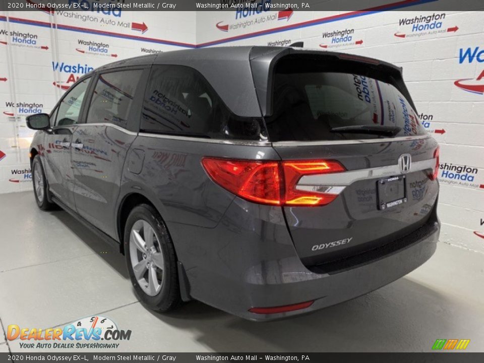 2020 Honda Odyssey EX-L Modern Steel Metallic / Gray Photo #6